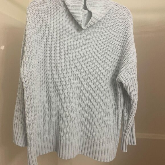 Aerie Light Blue Turtleneck Sweater - Picture 1 of 2